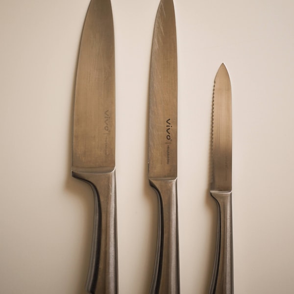 Professional Chef's Knife Set (3-Piece)